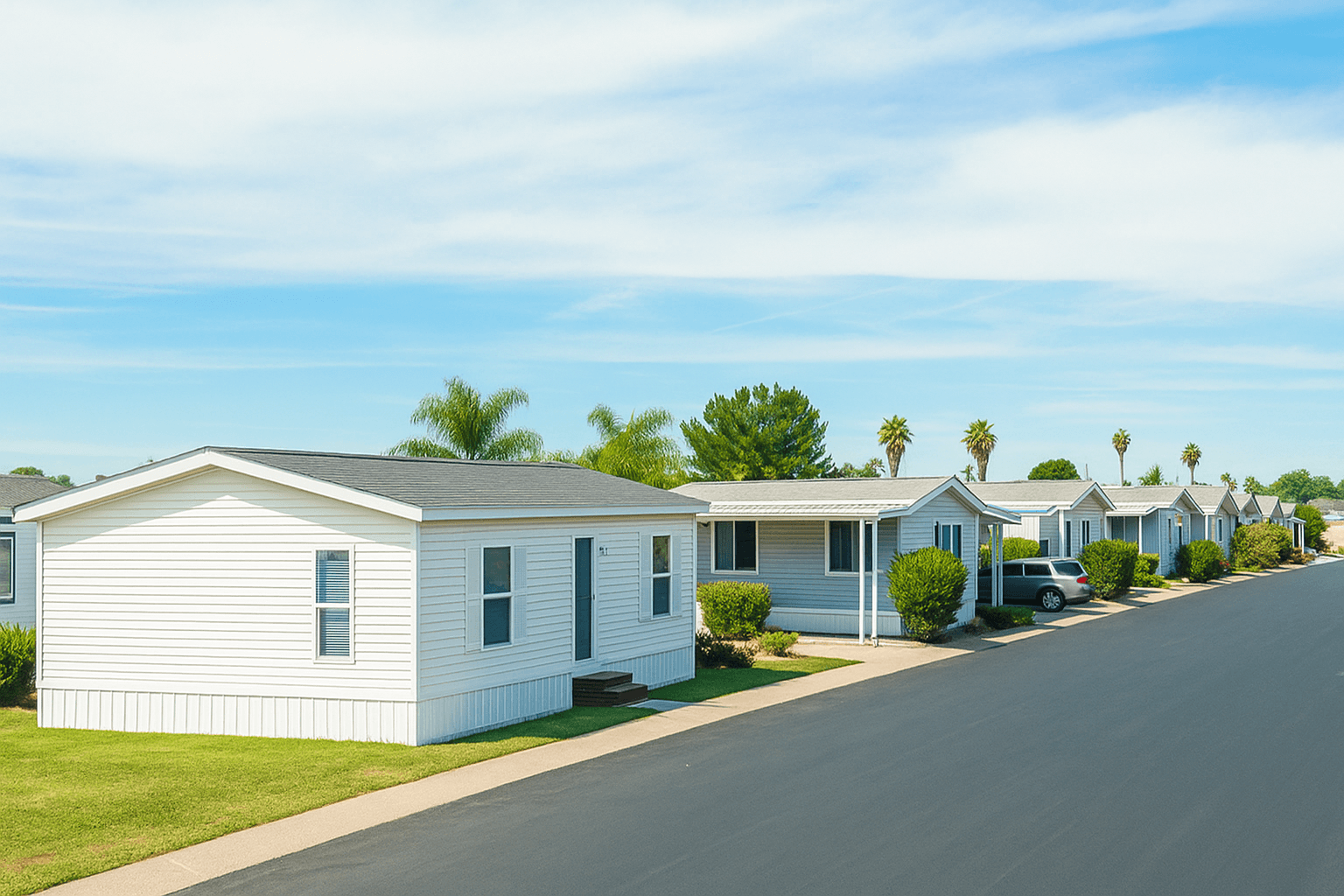 Manufactured home exterior